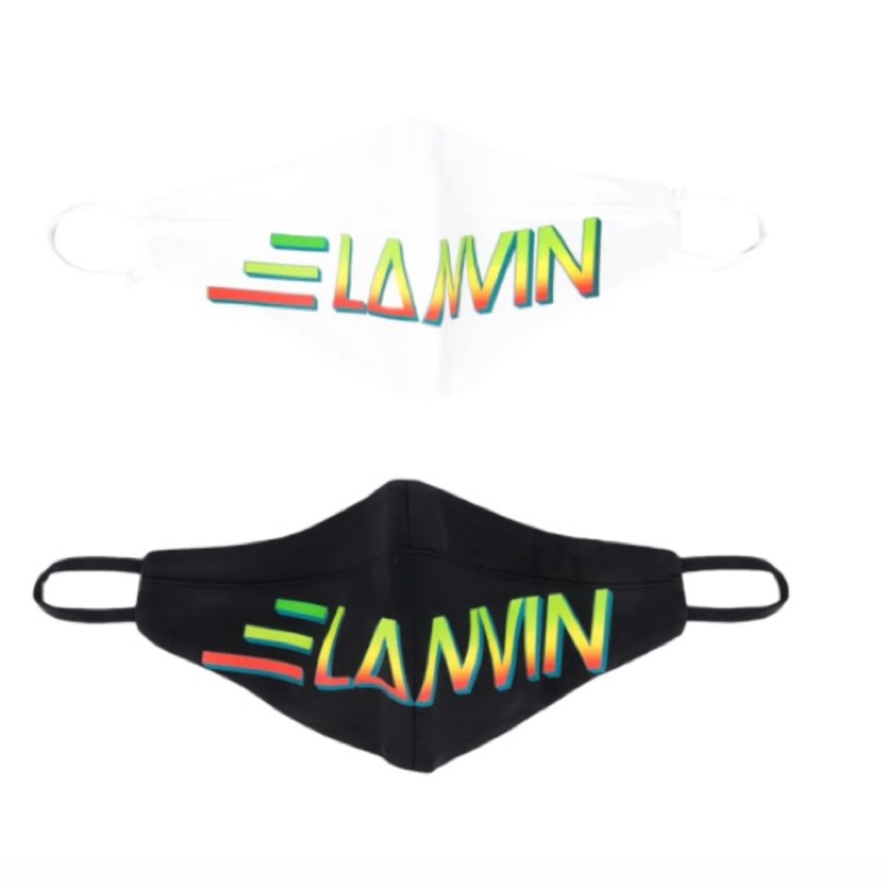 Unisex Lanvin Face Mask Set NWT Retail $180